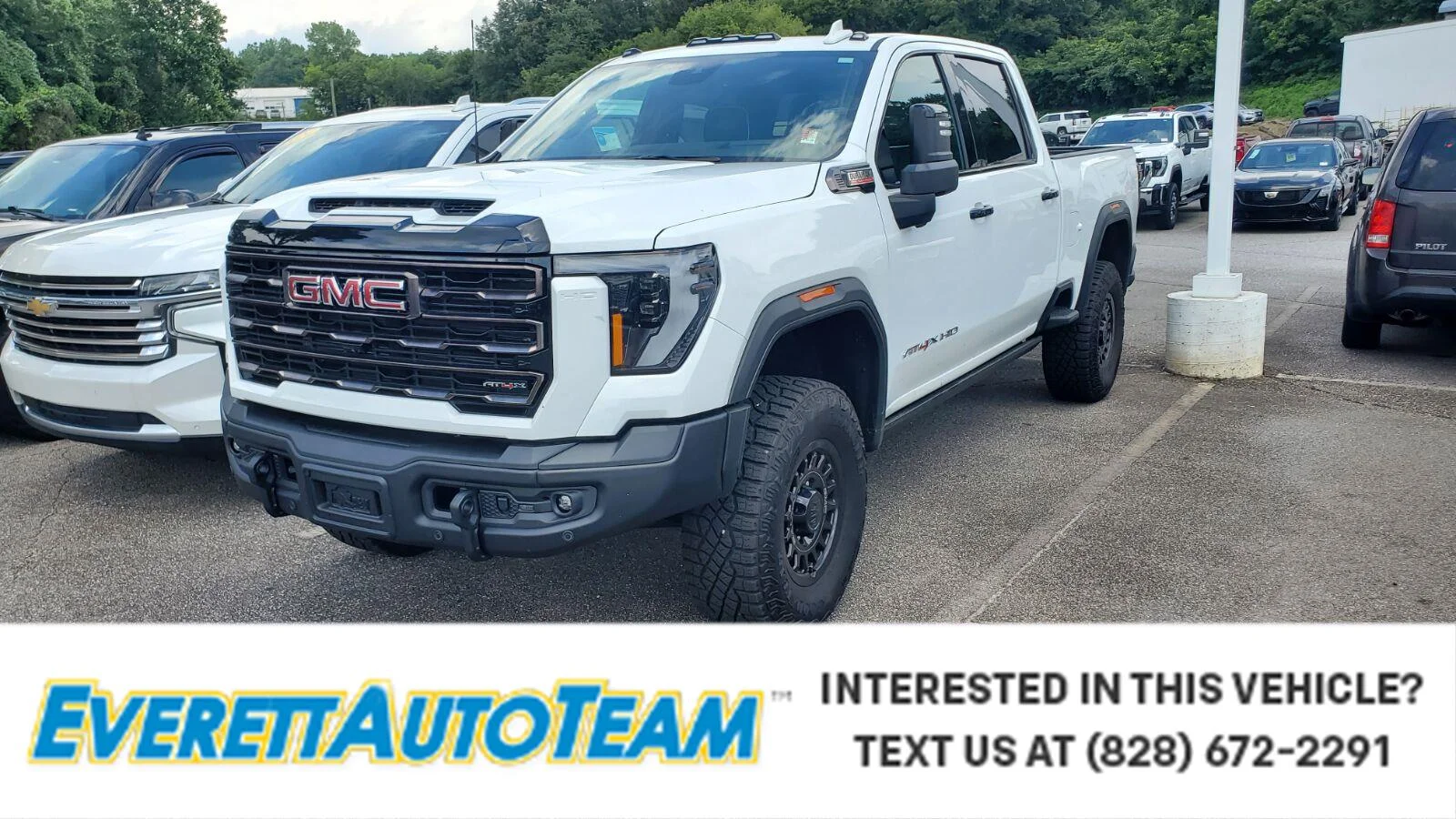 Used 2025 Summit White GMC AT4X image 1