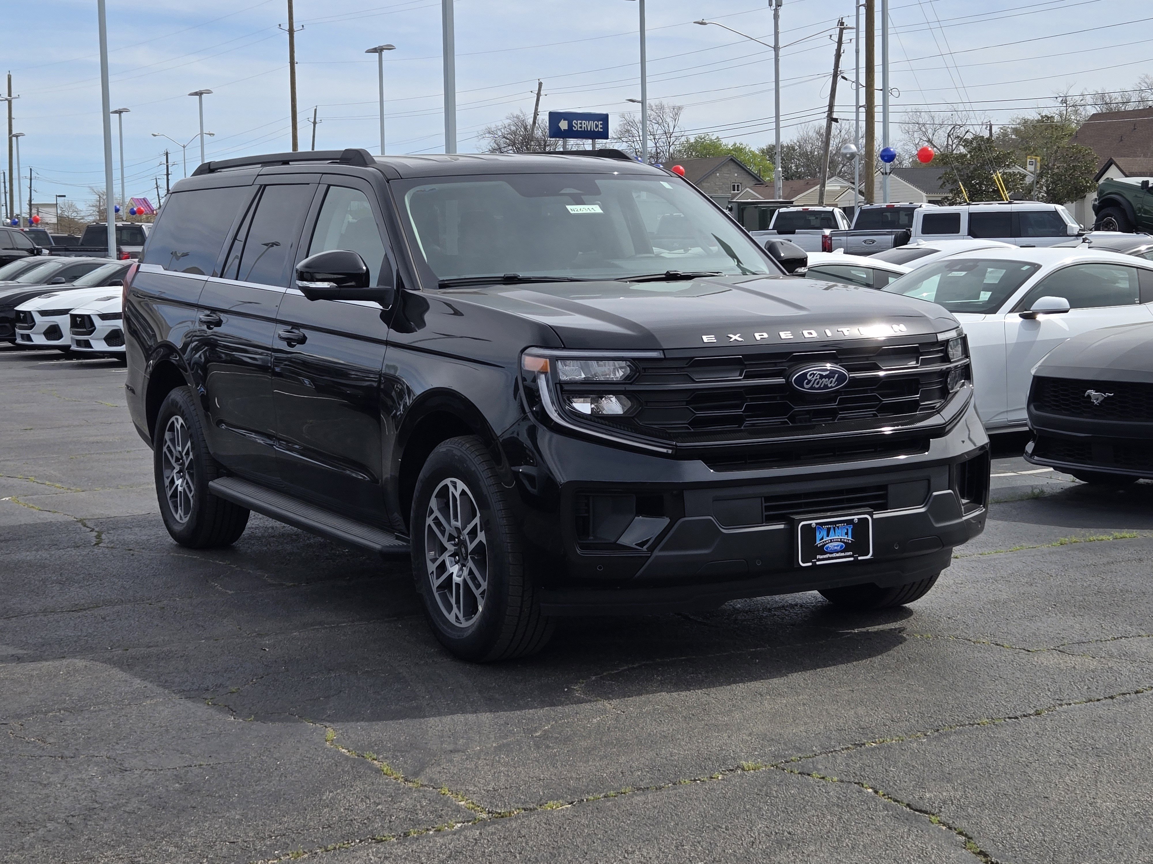 New 2026 Agate Black Metallic Ford Active image 2