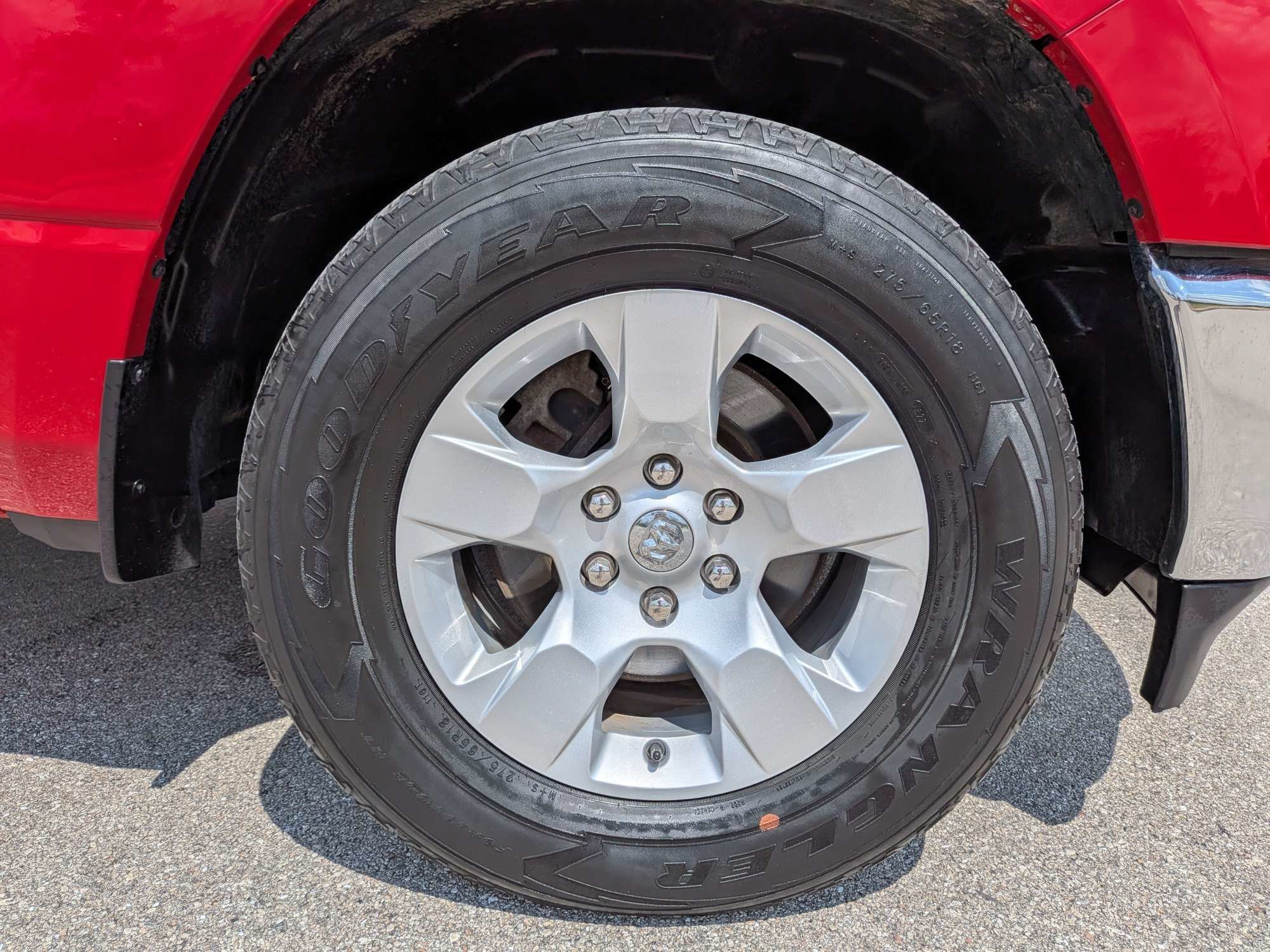 Used 2023 Flame Red Clearcoat Ram Big Horn image 11