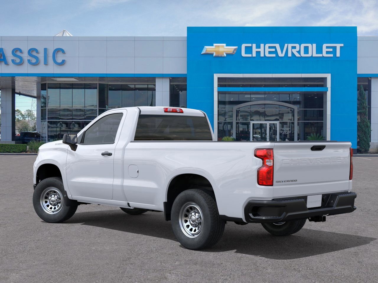 2026 Chevrolet Silverado 1500 WT White at Classic Elite Chevrolet Hwy 6