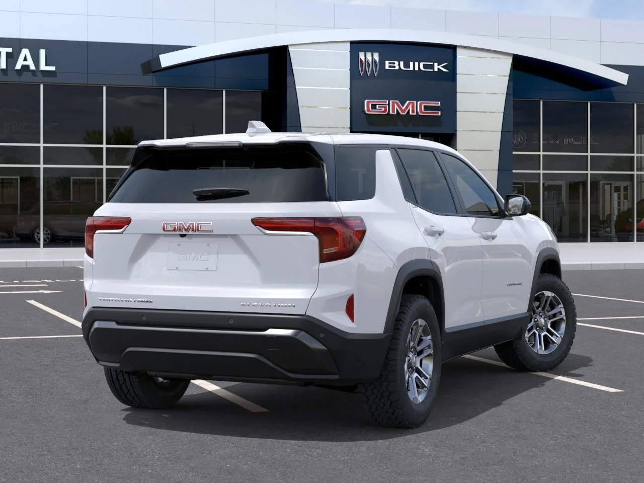 New 2027 Summit White GMC AWD Elevation image 5