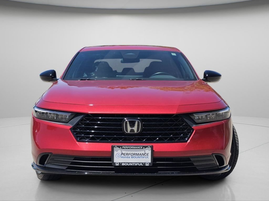 Certified Used 2023 Radiant Red Metallic Honda HYBRID SPORT L BD image 40