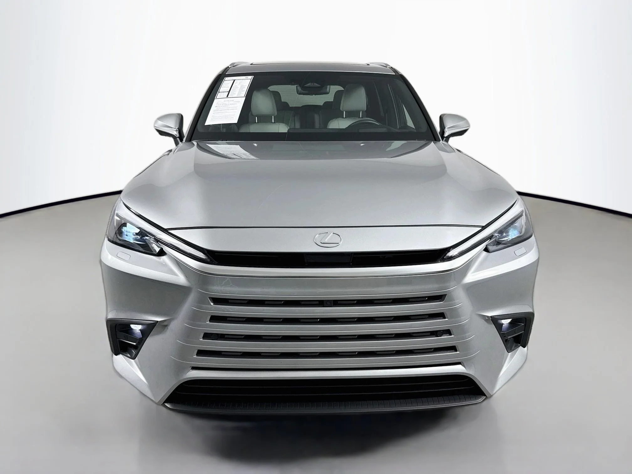 Certified Used 2025 Celestial Silver Metallic Lexus 350 Luxury image 2