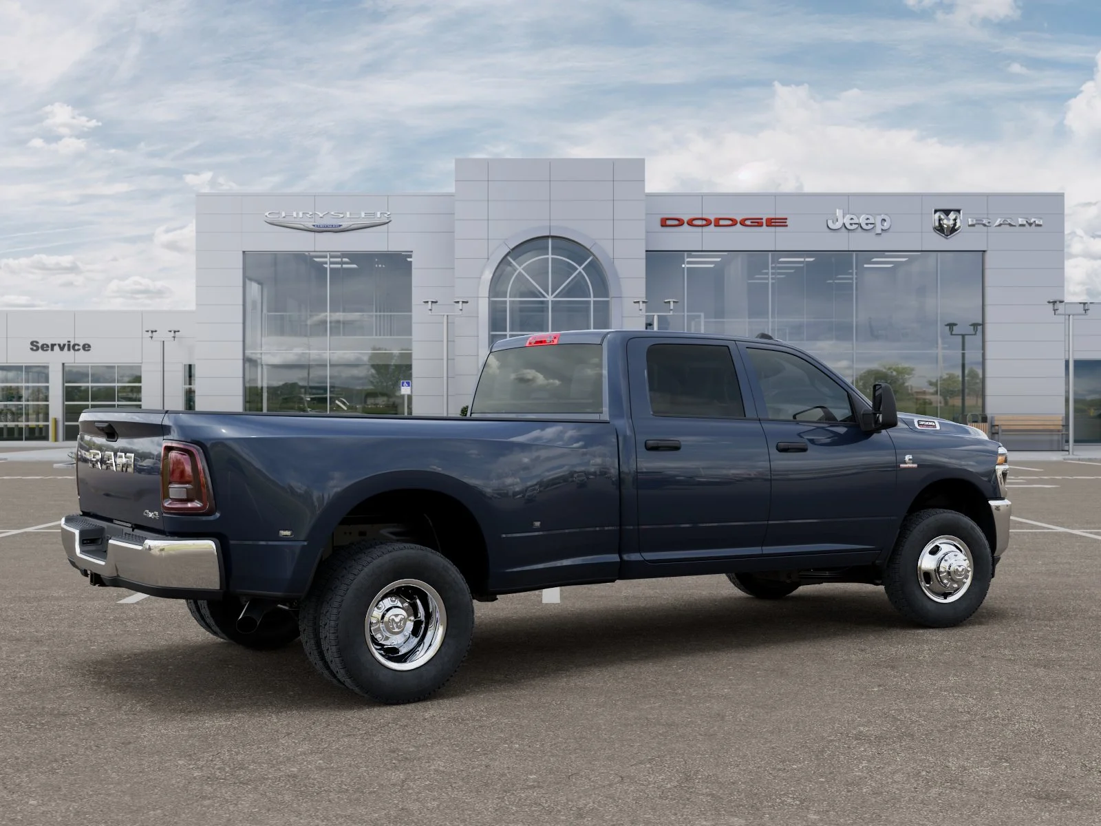 New 2026 Forged Blue Metallic Exterior Paint RAM Tradesman image 27