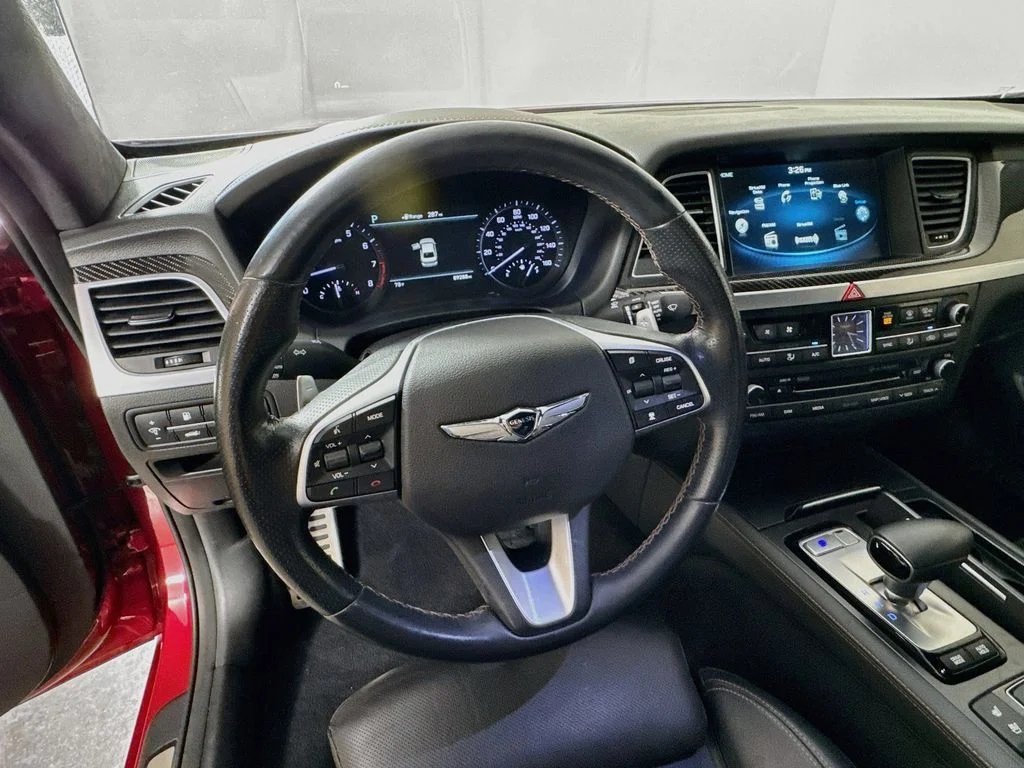 Used 2018 Red Genesis 3.3T Sport image 12