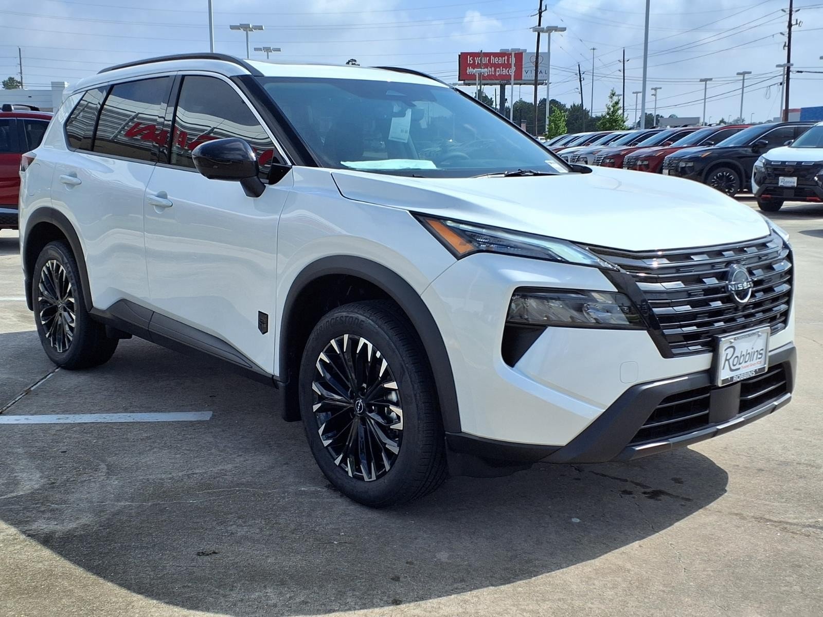 2026 Nissan Rogue Dark Armor™ White at Robbins Nissan