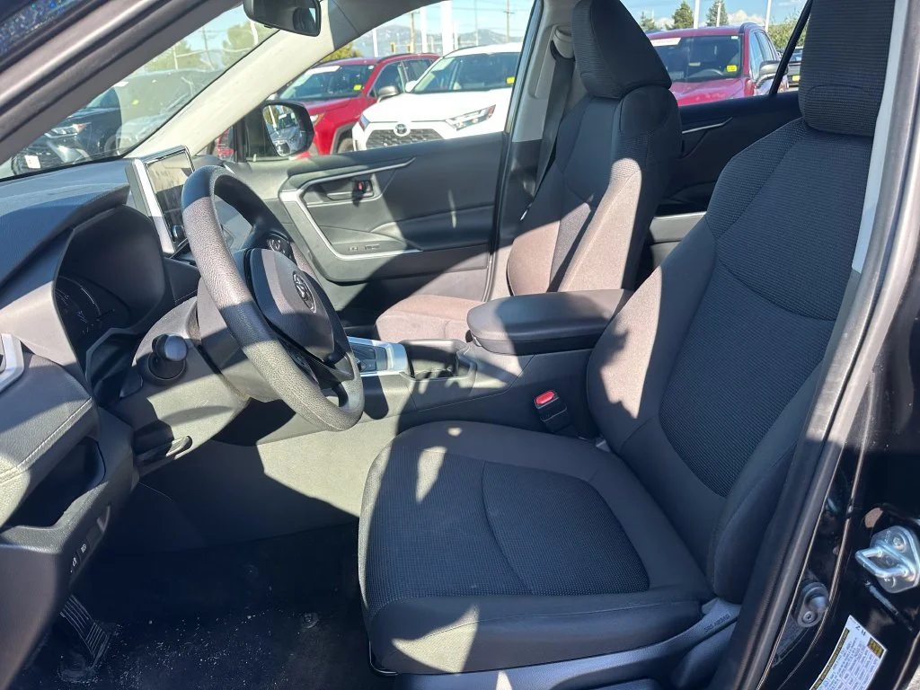 Certified Used 2025 Black Toyota LE image 4