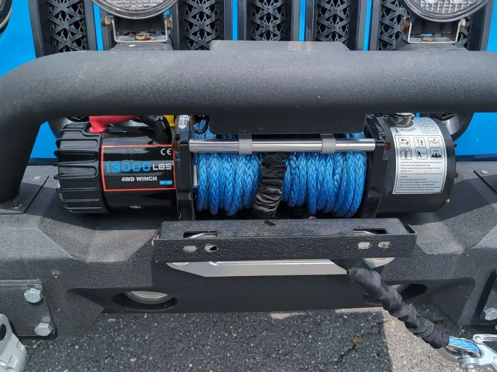 Used 2011 Blue Jeep Sahara image 3