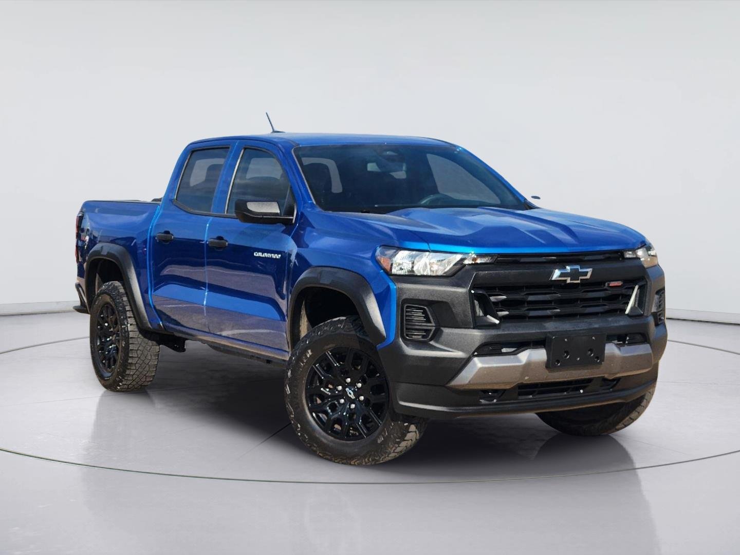 Used 2023 Glacier Blue Metallic Chevrolet 4WD Trail Boss image 1