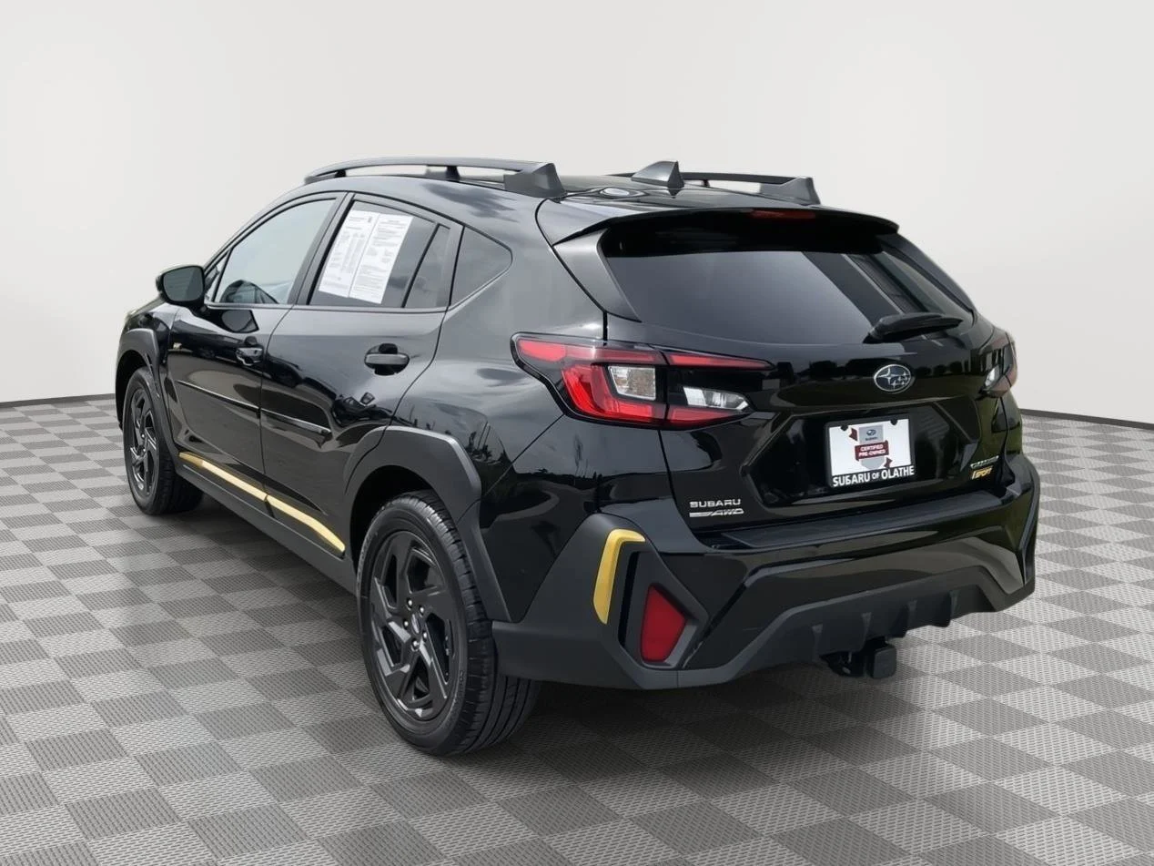 Certified Used 2024 Crystal Black Silica Subaru Sport image 10