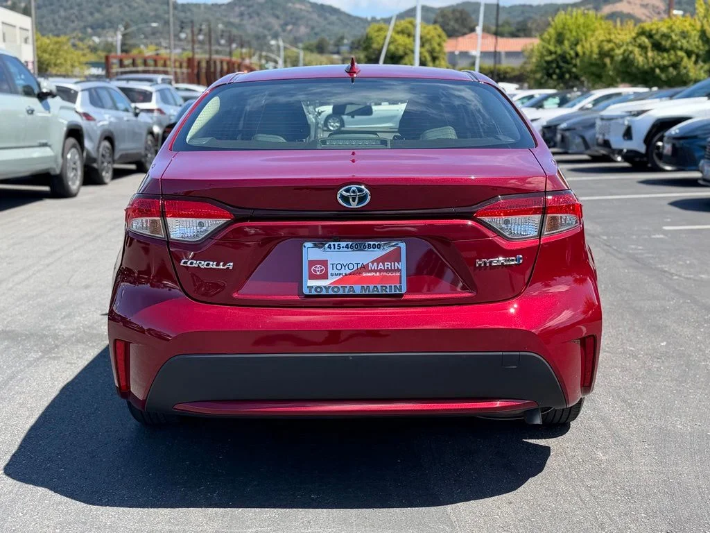 Certified Used 2022 Red Toyota LE image 11