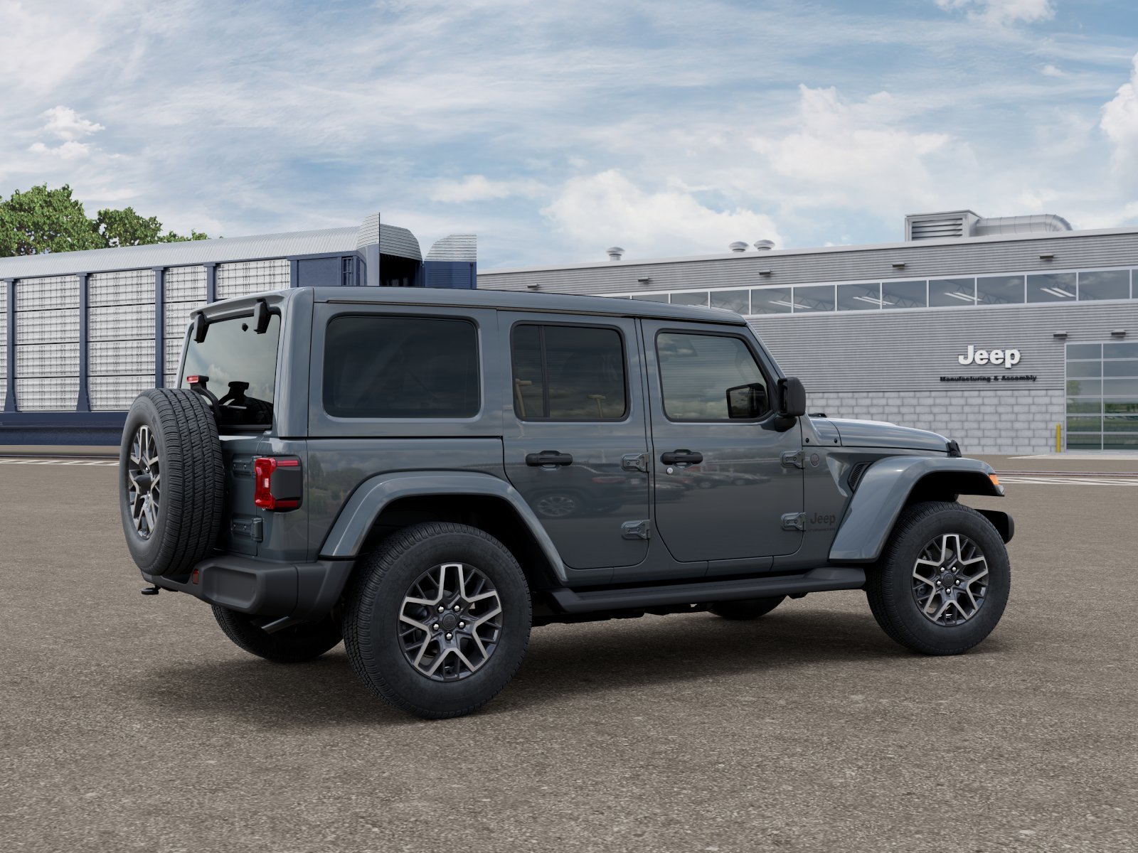 New 2026 Anvil Clear-Coat Exterior Paint Jeep Sahara image 2