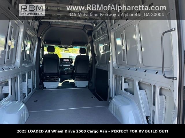 New 2025 Silver Gray Mercedes-Benz 2500 High Roof All Wheel Drive with 144 Wheel Base image 39