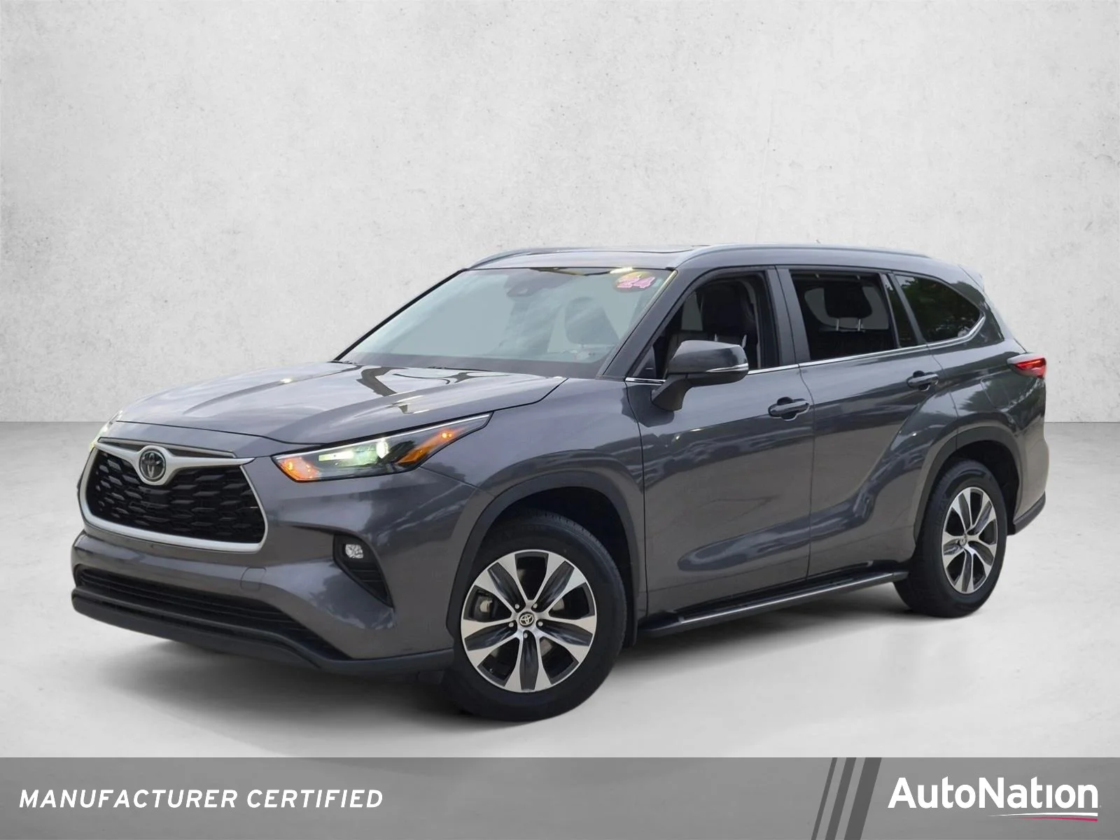 Used 2024 Magnetic Gray Metallic Toyota XLE image 1