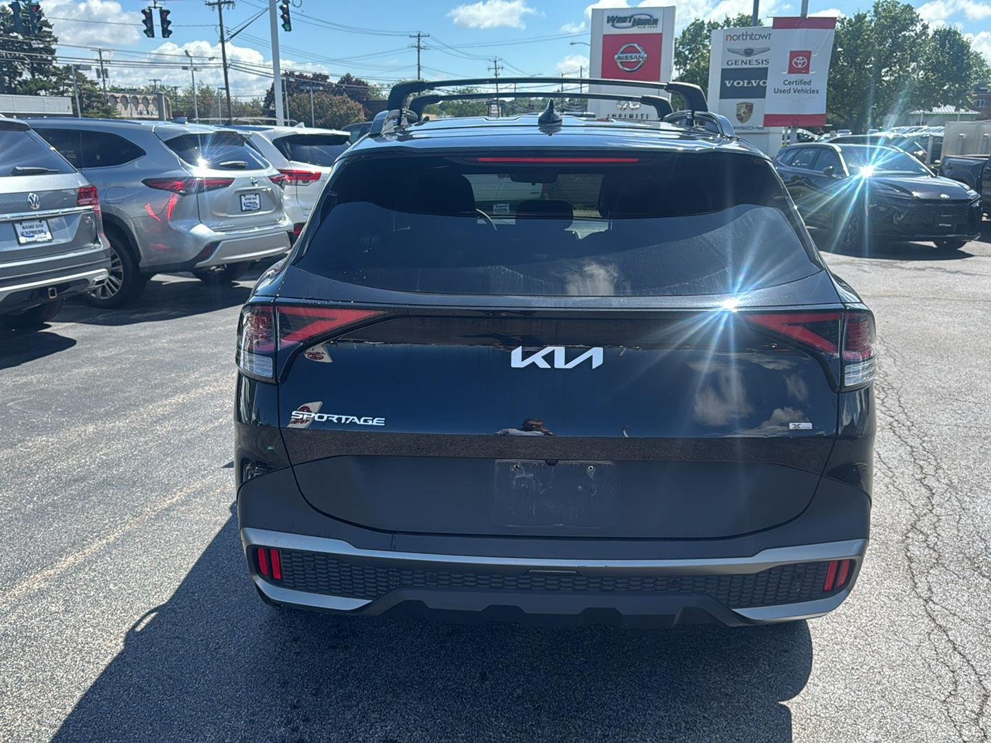 Used 2024 Ebony Black Kia X-Line image 5