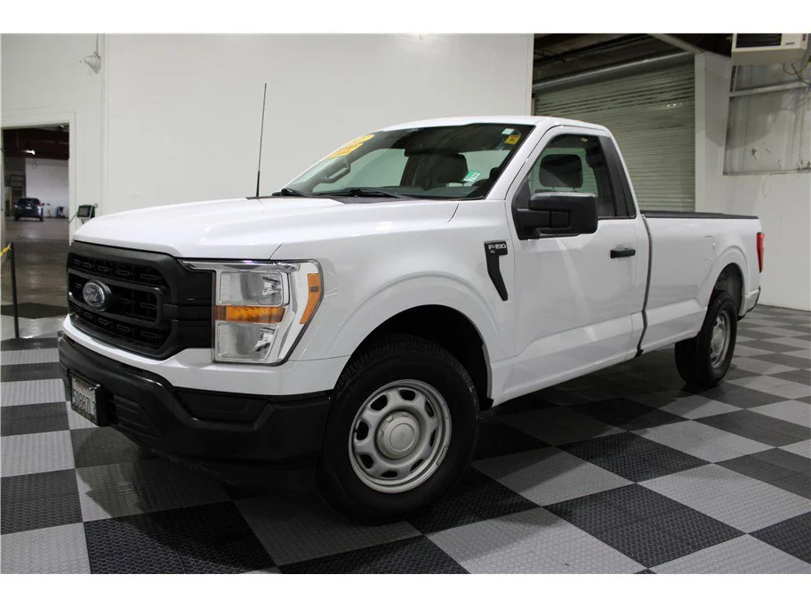 Used 2022 White Ford XL Pickup 2D 8 ft image 7
