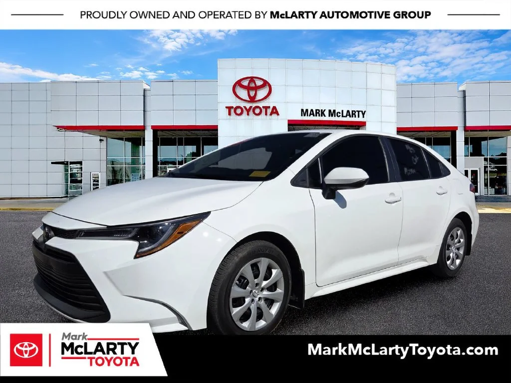 Used 2026 White Toyota LE image 1
