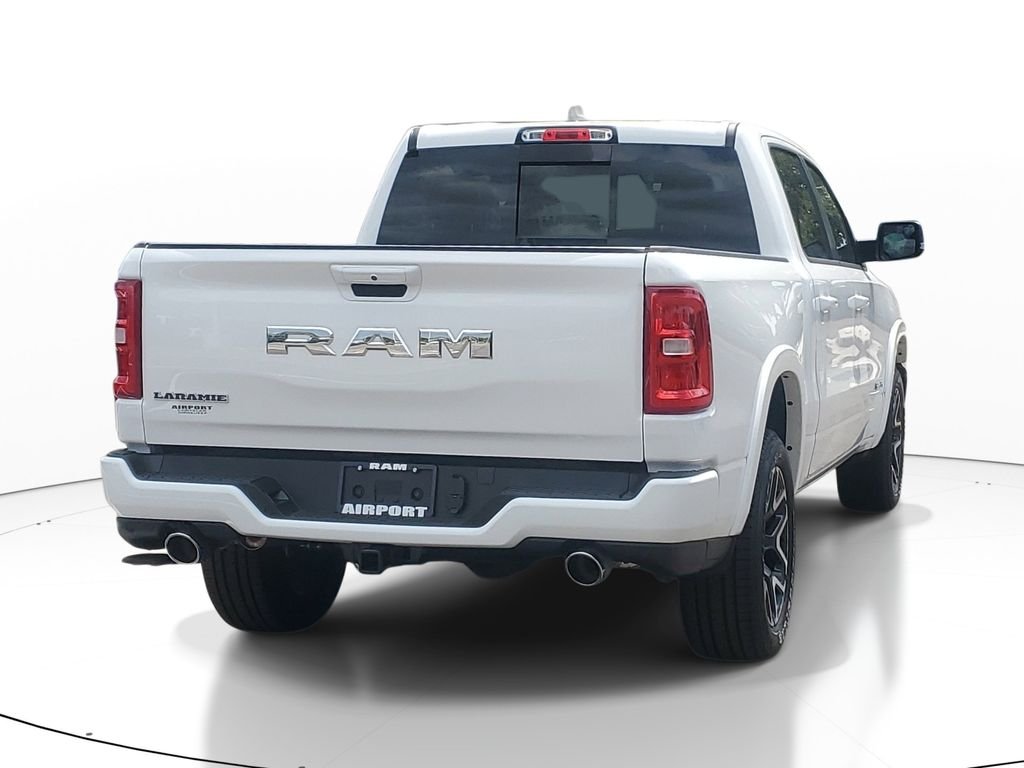 New 2026 Bright White Clear-Coat Exterior Paint RAM Laramie image 3