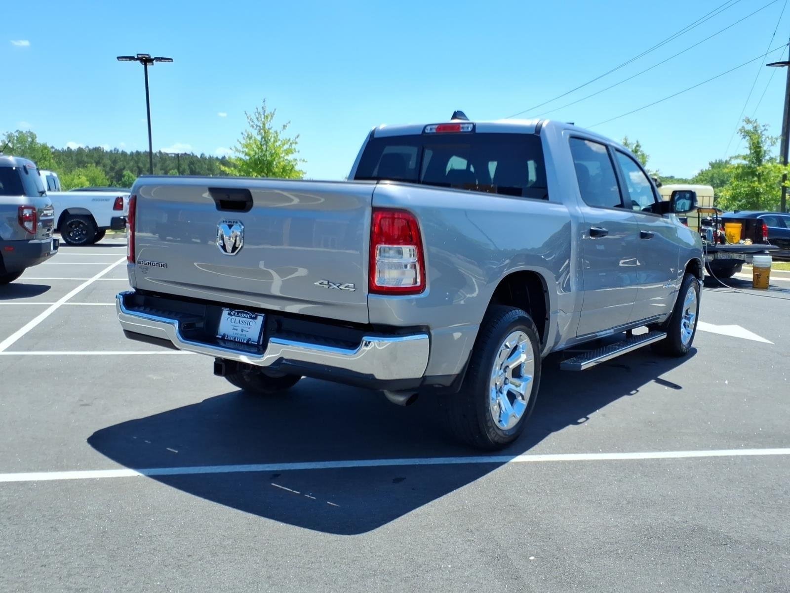 Used 2023 Billet Silver Metallic Clearcoat Ram Big Horn image 2