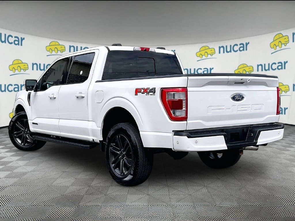 Used 2022 White Ford Lariat image 4