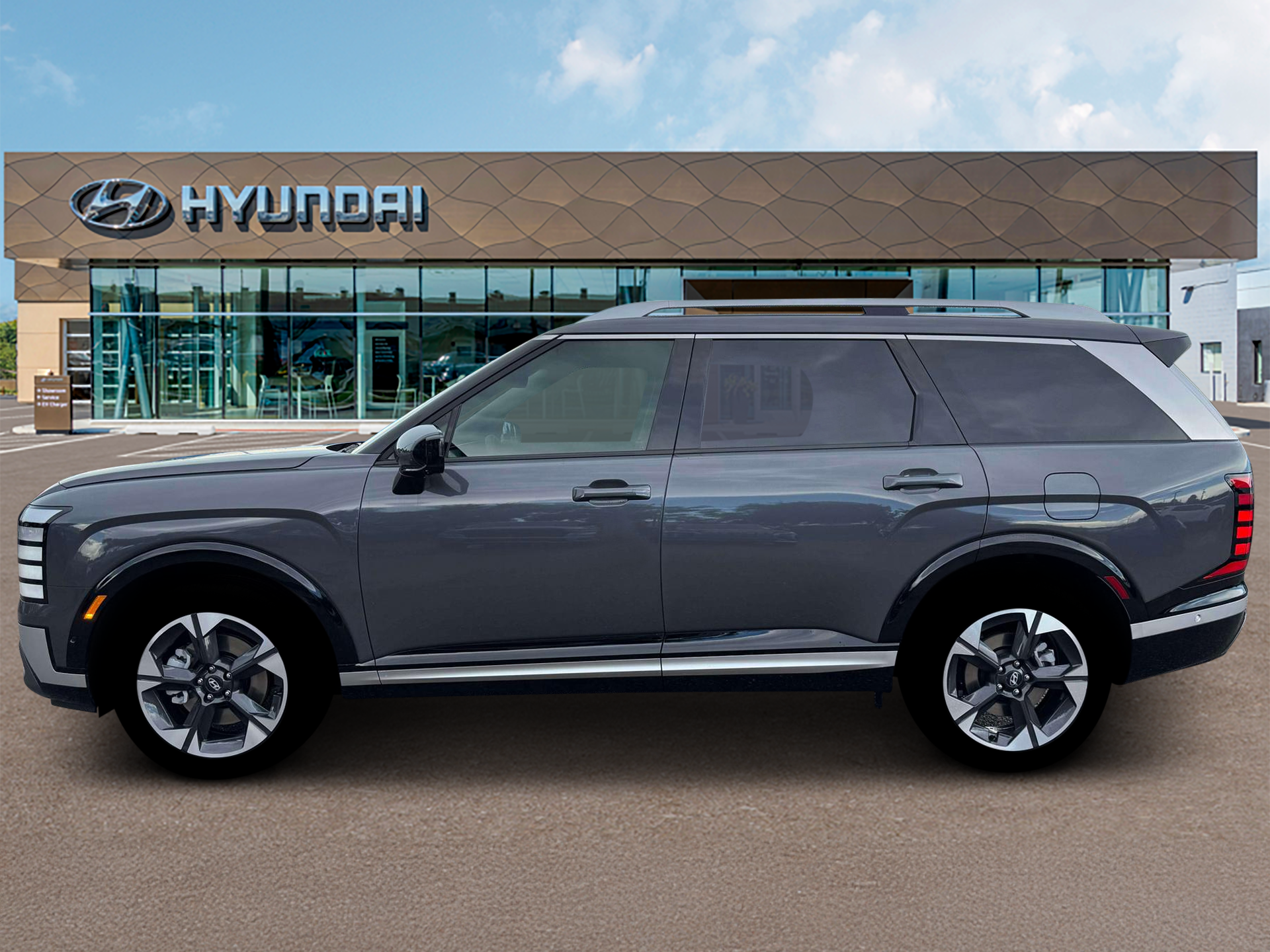 New 2026 Gray Hyundai Limited AWD image 3