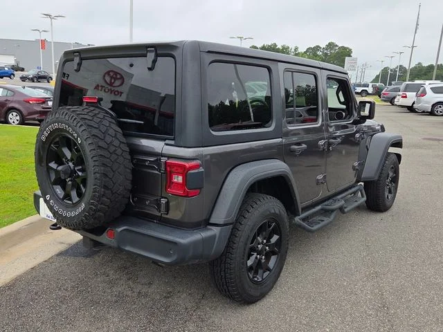 Used 2020 Gray Jeep Unlimited Sport image 12
