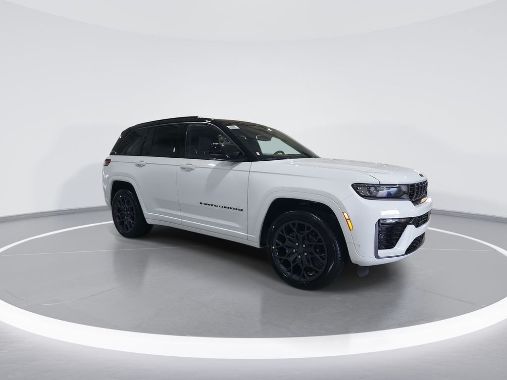 New 2026 Bright White Clear-Coat Exterior Paint Jeep Summit image 2