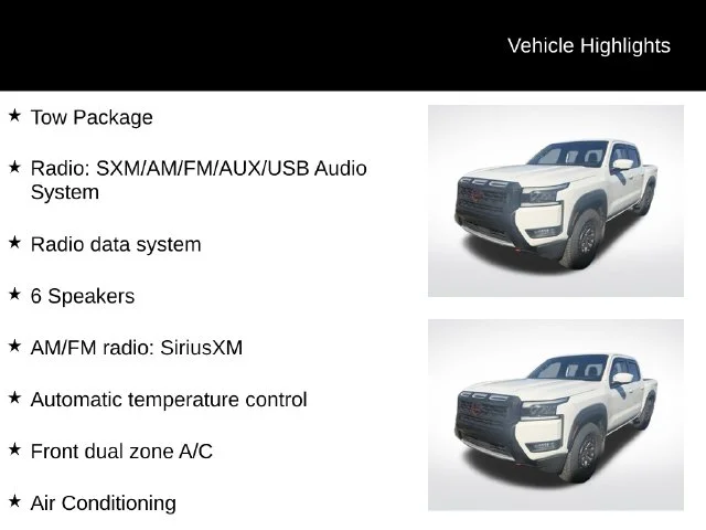 Used 2025 White Nissan PRO-X image 8