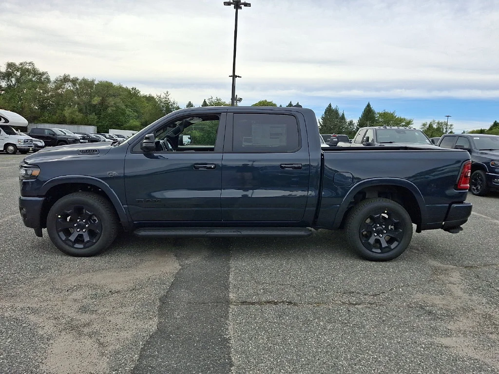 New 2027 Forged Blue Metallic Exterior Paint RAM Big Horn image 5