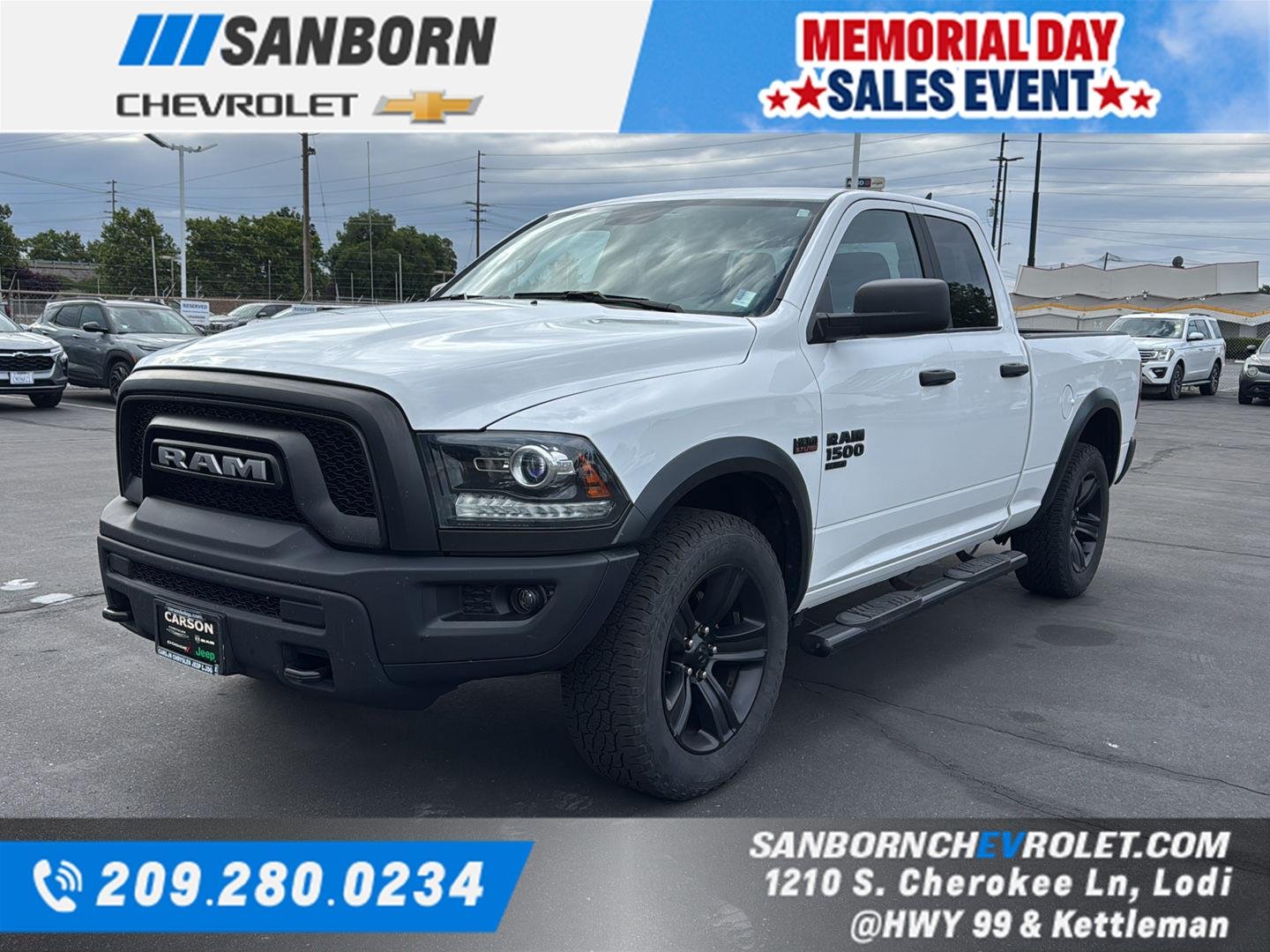 2021 RAM 1500 Classic Warlock 4x4 Quad Cab 6'4's photo