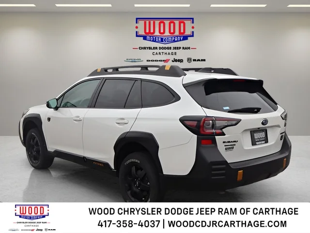 Used 2024 Crystal White Pearl Subaru Wilderness image 5
