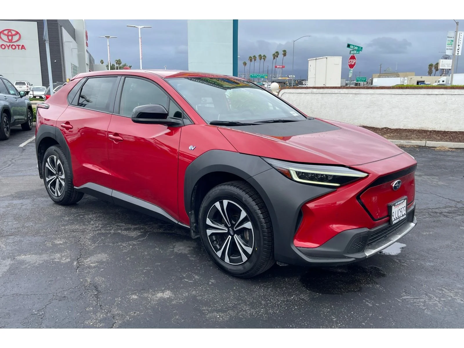 Used 2023 Elemental Red Pearl Subaru Premium image 8