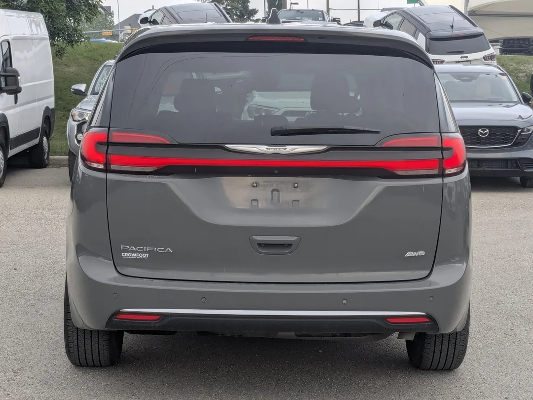 Certified Used 2023 Grey Chrysler Touring L - - AWD - Caprice Leather - Heated Seats & Wheel - Blind Spot & More! image 7