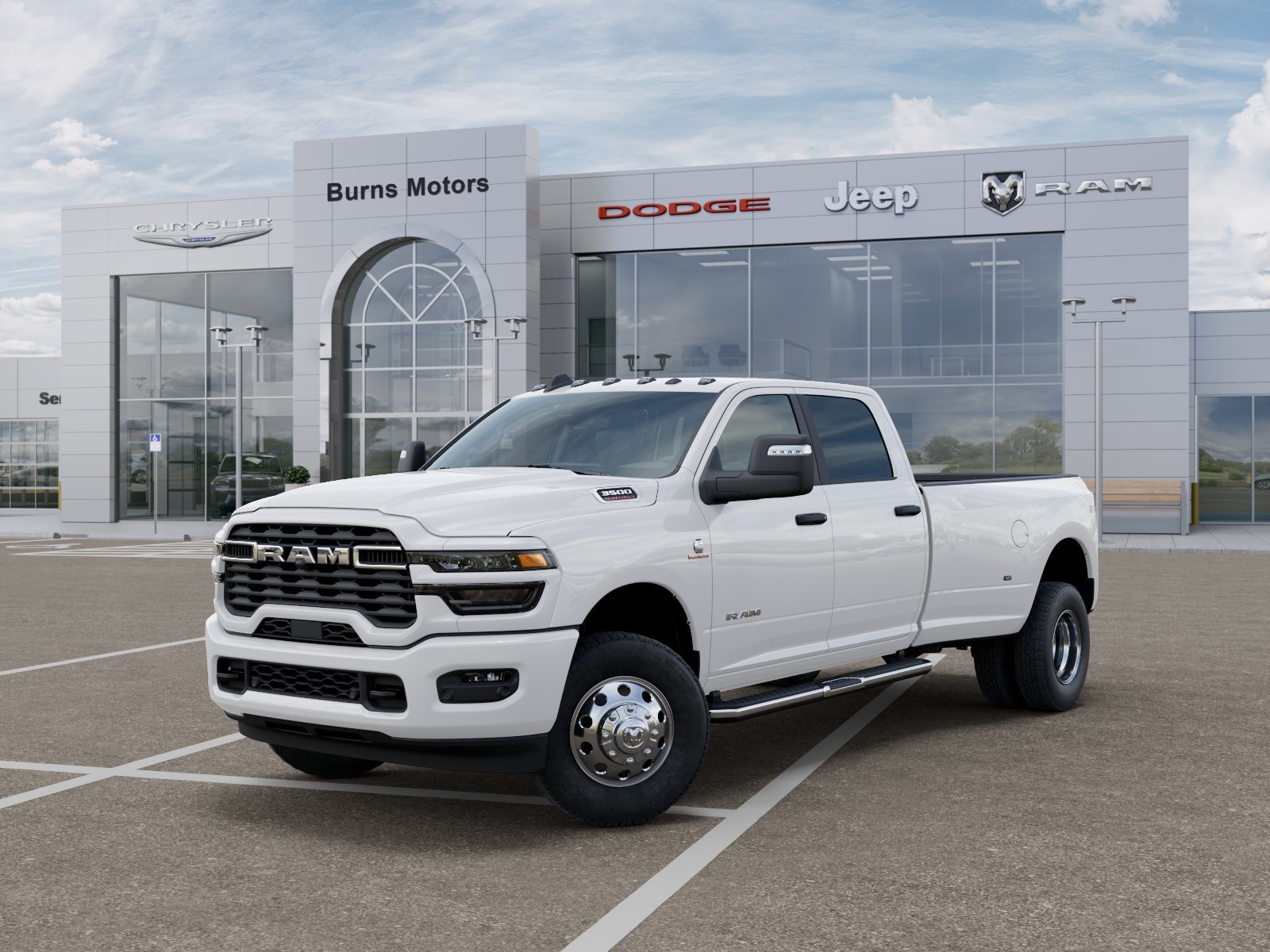 New 2026 Bright White Clear-Coat Exterior Paint RAM Lone Star Dually image 27