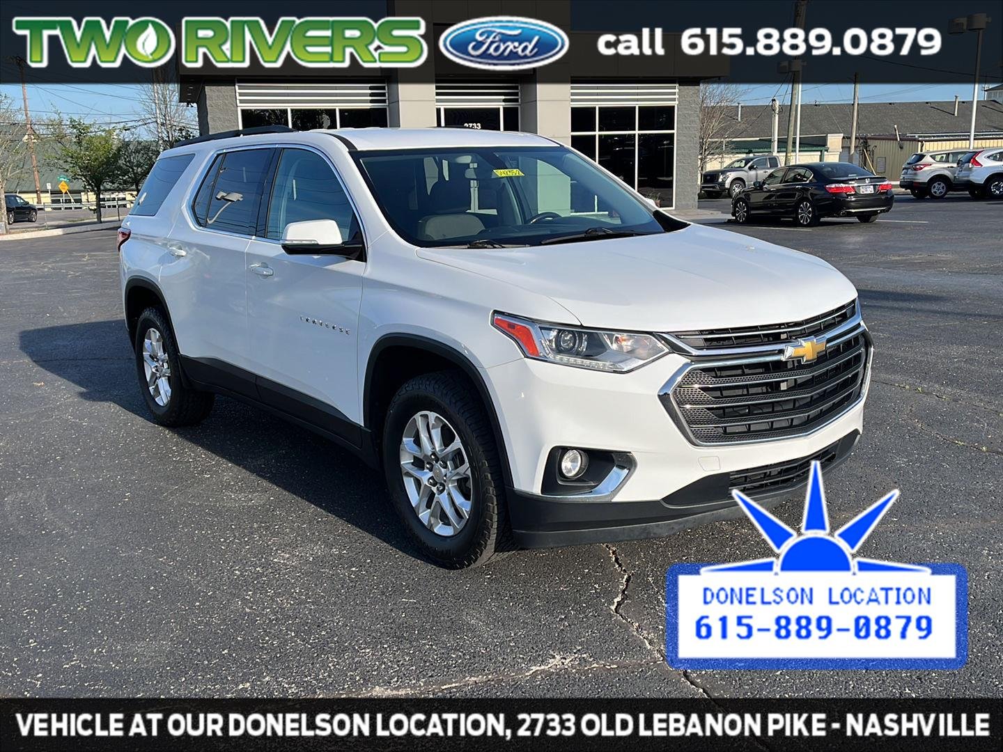 Used 2019 Chevrolet Traverse 1LT with VIN 1GNERGKW4KJ258922 for sale in Mt. Juliet, TN