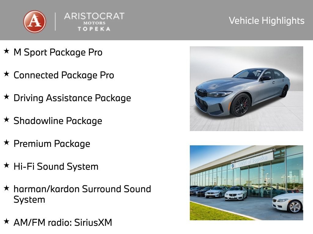 Used 2023 BMW 3 Series M340i with VIN 3MW49FF05P8C79637 for sale in Kansas City