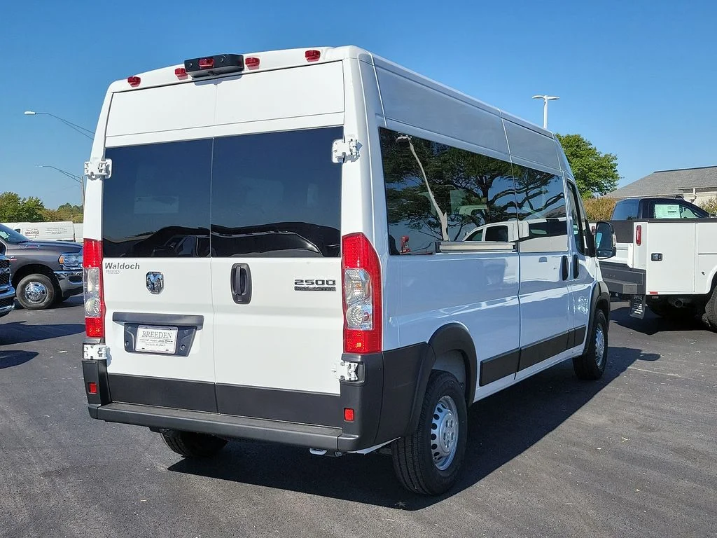 New 2024 Bright White Clear-Coat Exterior Paint RAM High Roof image 5
