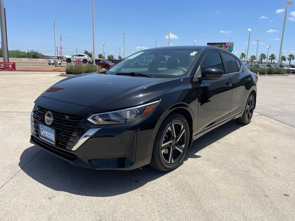 Certified Used 2024 Black Nissan SV image 3