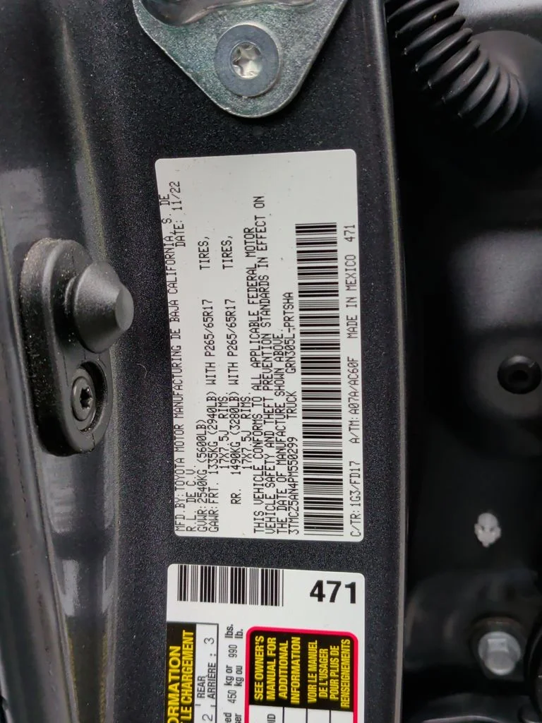 Used 2023 Gray Toyota TRD Sport image 32