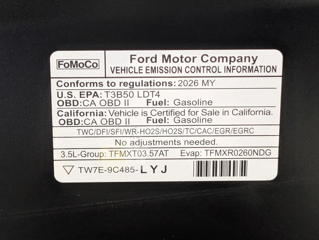 New 2026 Agate Black Metallic Ford XLT image 31