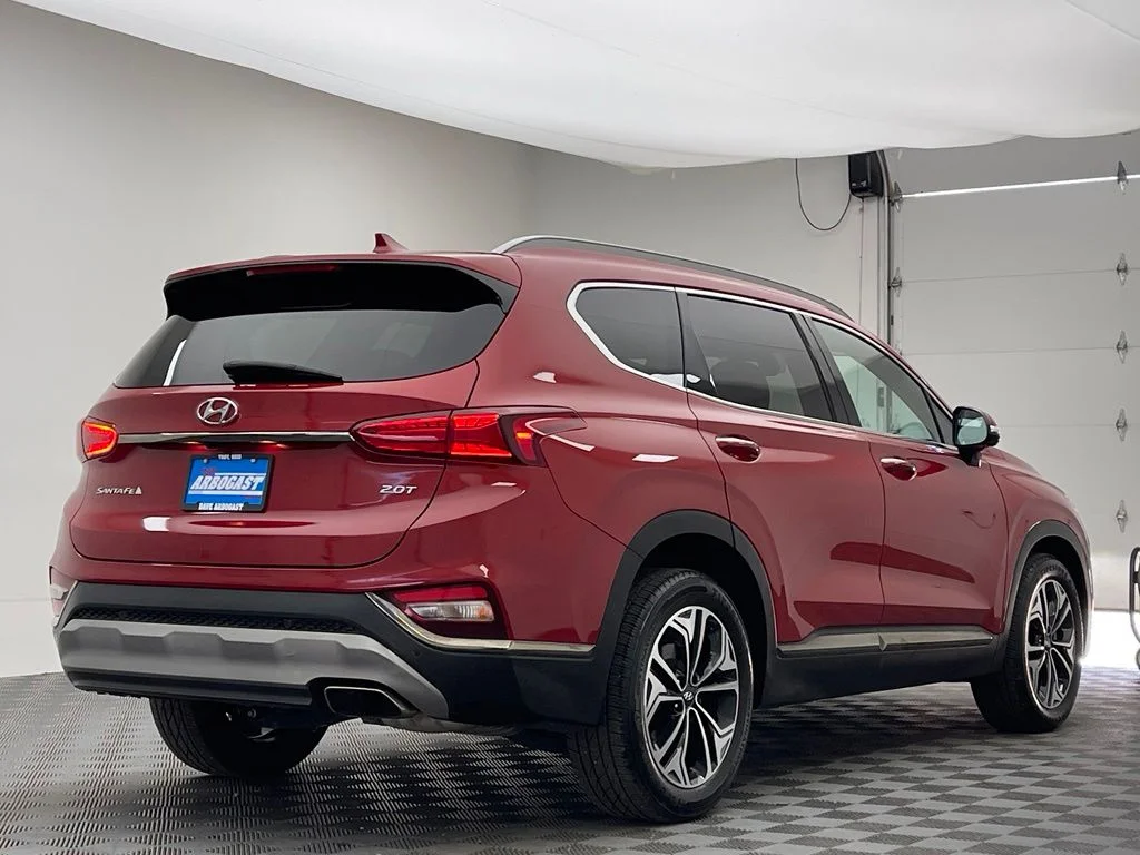 Used 2020 Scarlet Red Hyundai Limited image 8