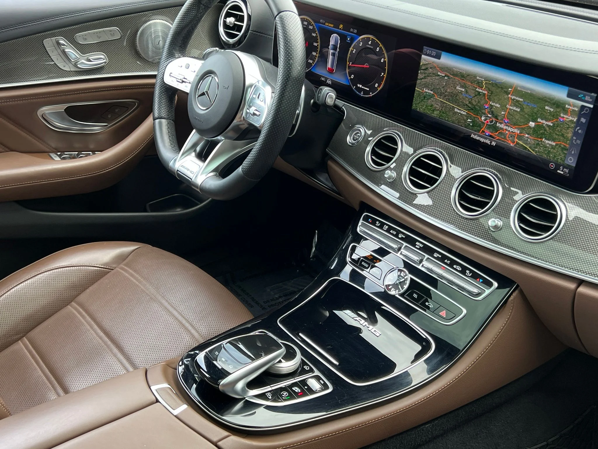 Used 2020 Blue Mercedes-Benz E 63 S AMG® image 19