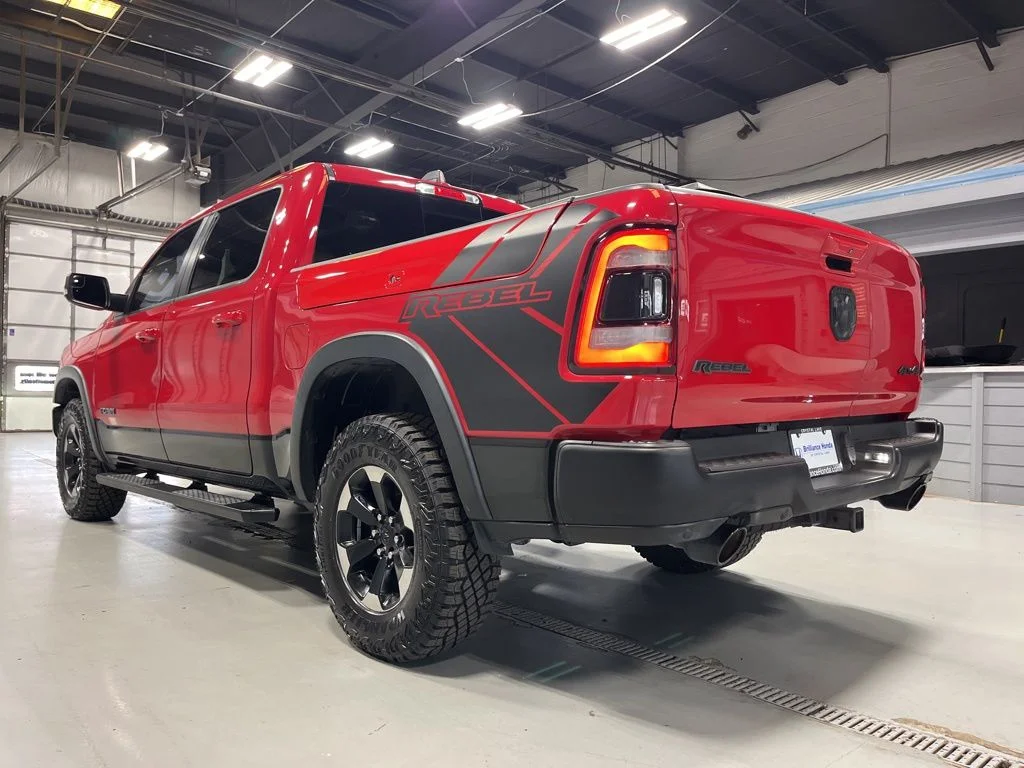 Used 2020 Flame Red Clearcoat Ram Rebel image 5