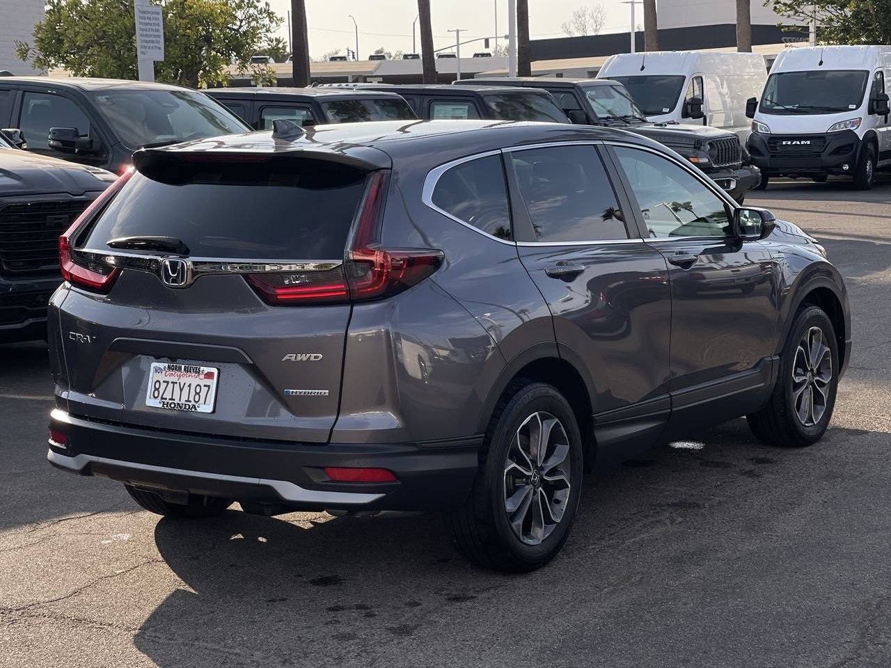 Used 2022 Gray Honda EX-L image 5