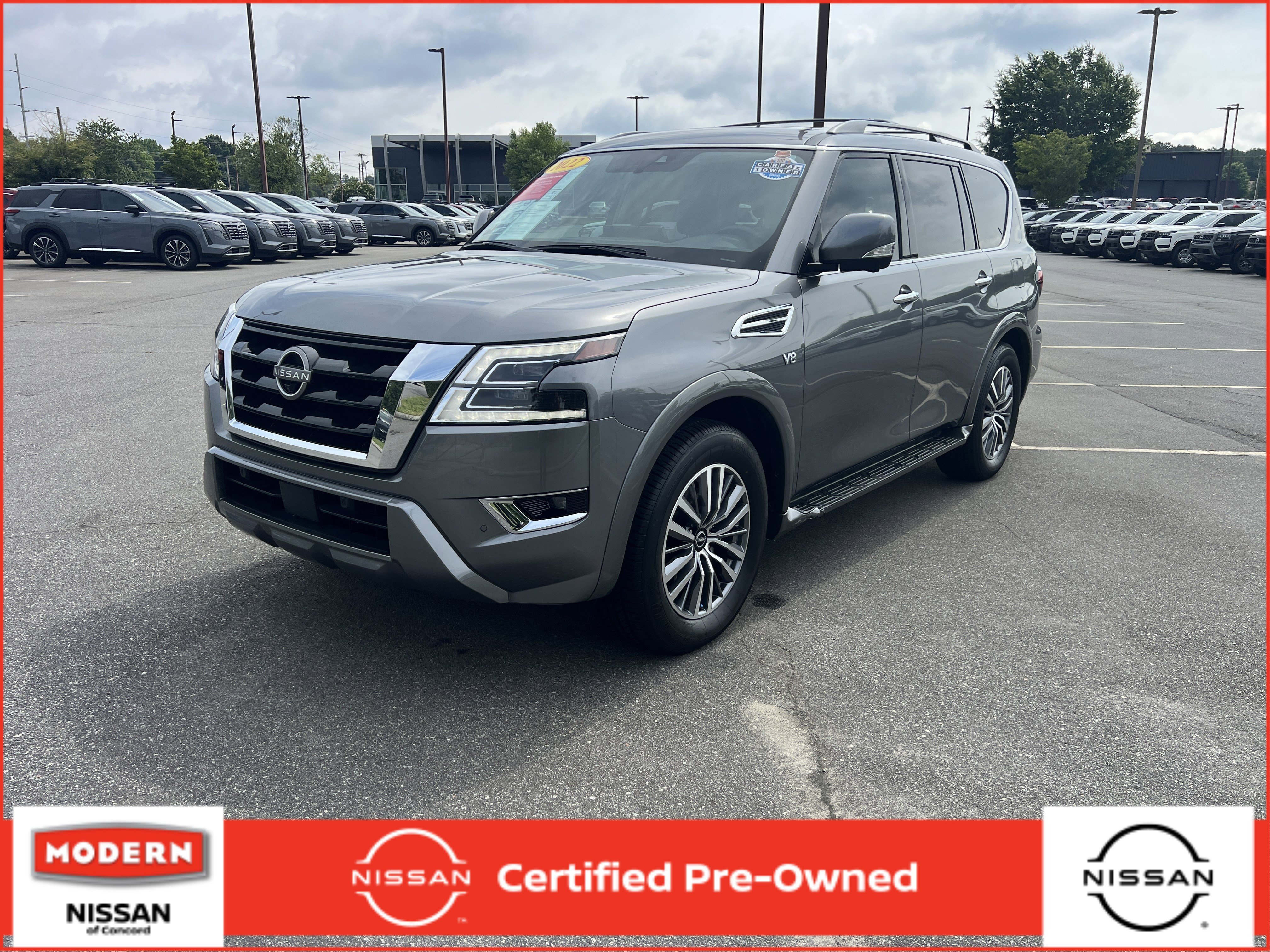 Certified Used 2022 Gun Metallic Nissan SL image 1