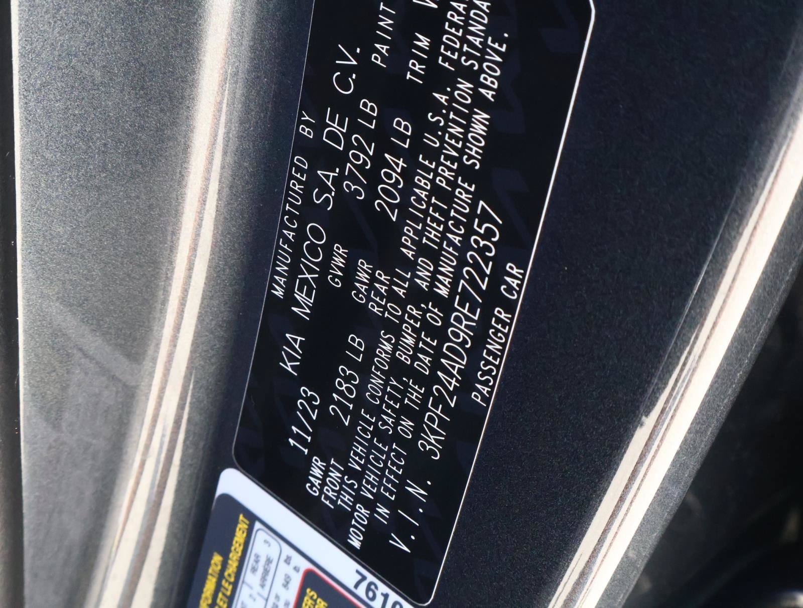 2024 Kia Forte LXS - Photo 19