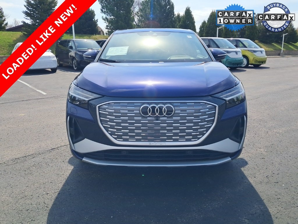 Used 2023 Audi Q4 Sportback e-tron Prestige with VIN WA142BFZ1PP053220 for sale in Franklin, WI