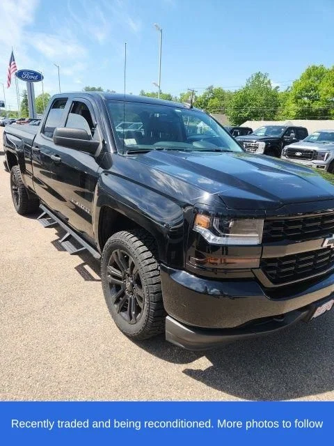 Certified Used 2018 Black Chevrolet Custom image 1