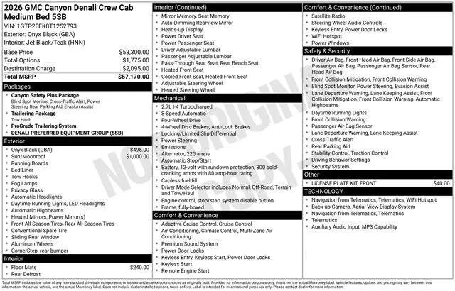 2026 GMC Canyon Denali - Photo 28