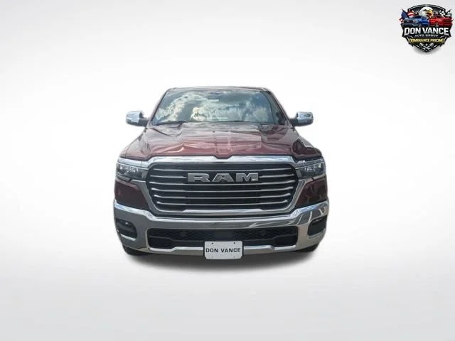 New 2026 Delmonico Red Pearl-Coat Exterior Paint RAM Laramie image 8